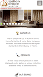 Mobile Screenshot of indiandrape.com